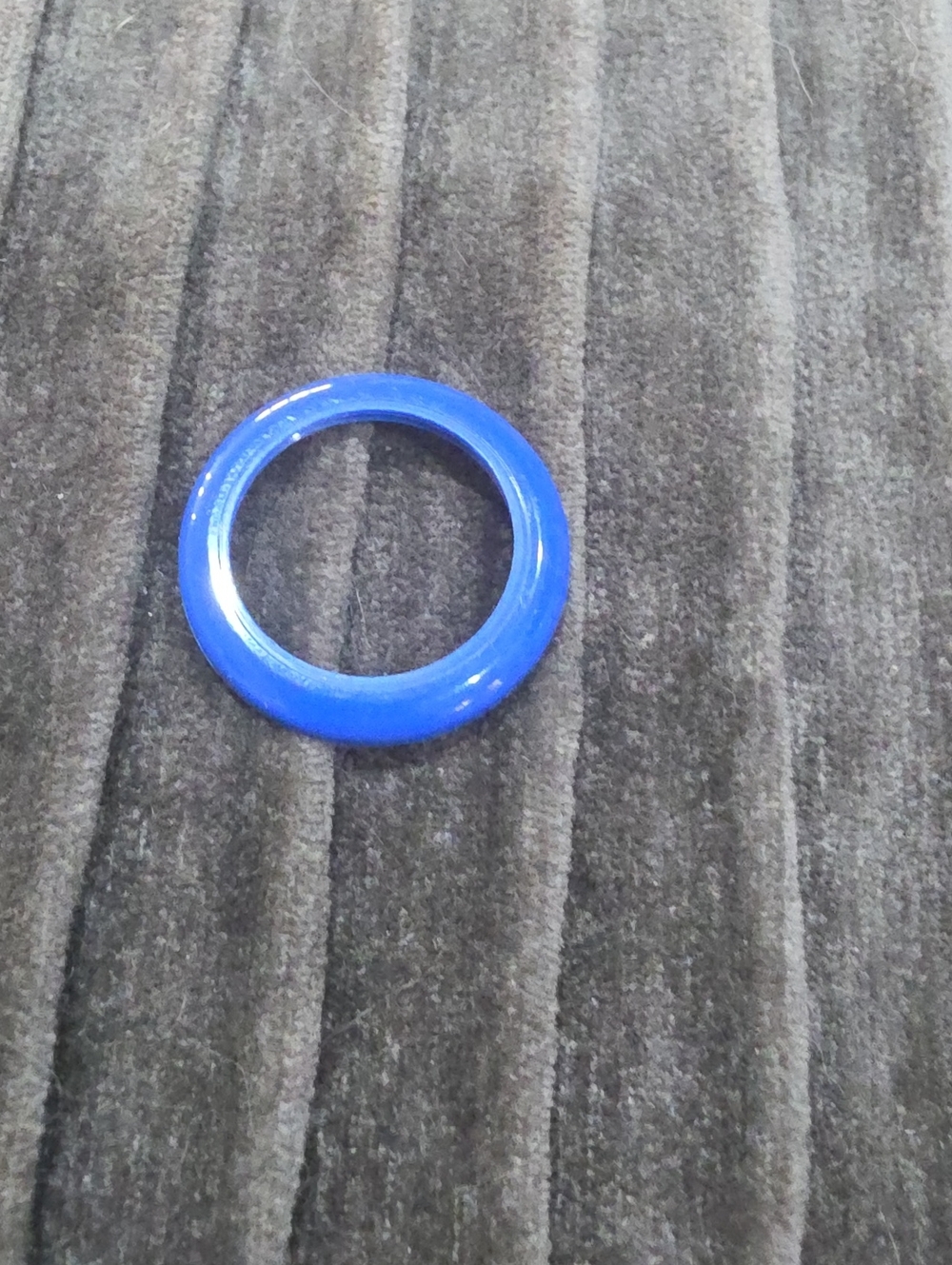 Gucci Blue Watch Bezel Ring